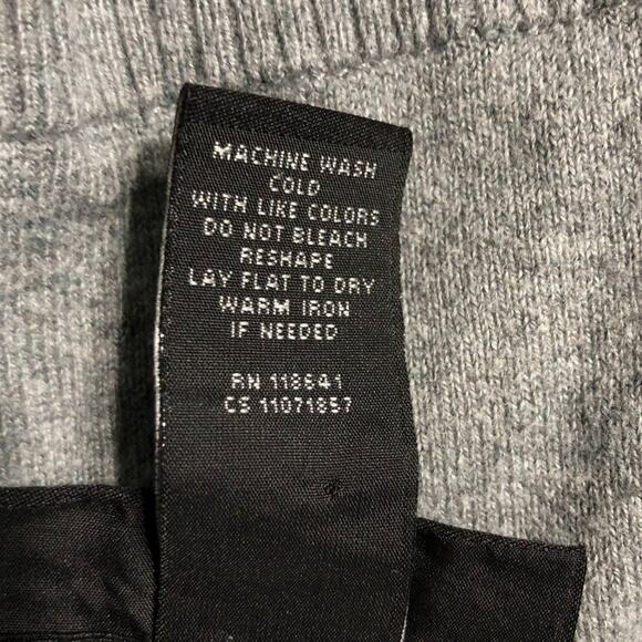 Lane Bryant Gray Lace Trim Sweater Women's Size 14/16 - Picture 6 of 6